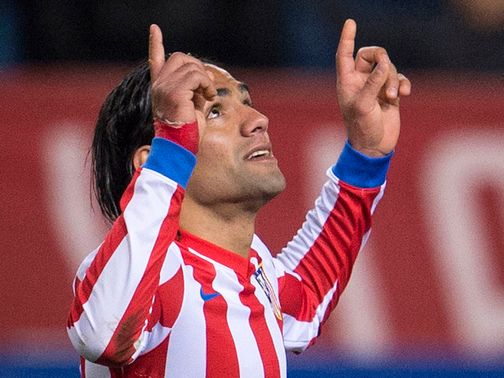 Falcao: Linked with a move to PSG