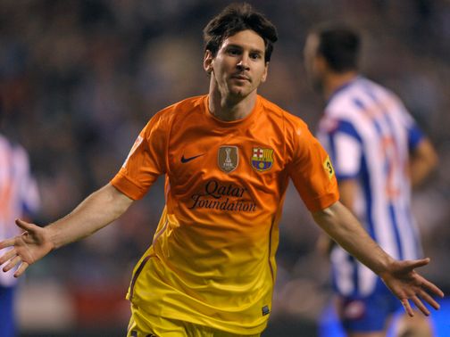 Messi: Got three of Barca's five goals