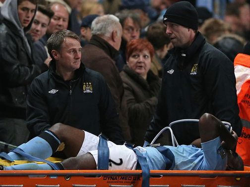 Micah Richards: Injured in victory over Swansea