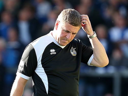 McGhee: Sacked by Bristol Rovers