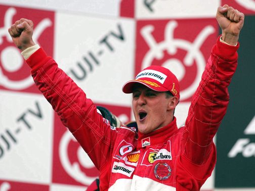 Schumacher claimed 13 wins in 2004 to take title number seven.&nbsp;