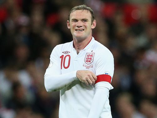 Wayne Rooney: Captain against San Marino