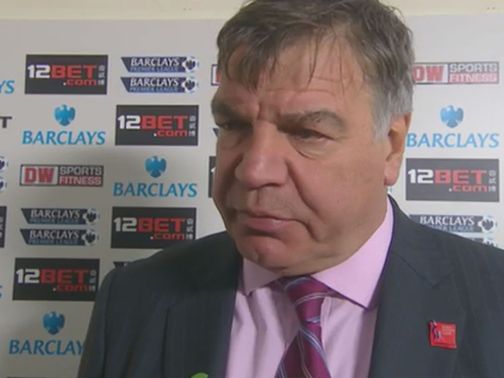 Sam Allardyce: We were never at the races against Wigan