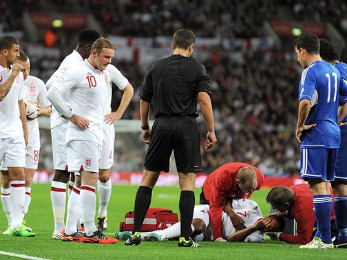Theo Walcott: Injured against San Marino