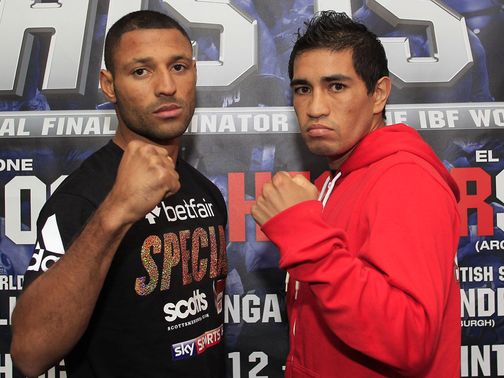 Kell Brook (left) should have little trouble