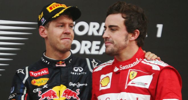 Sebastian Vettel and Fernando Alonso: The last two men standing in the title race