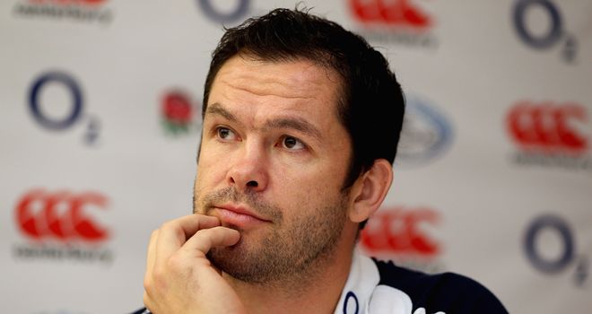 Andy Farrell: England must produce the goods against Fiji