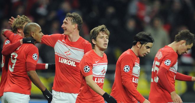 Rafael Carioca's goal had given Spartak the lead
