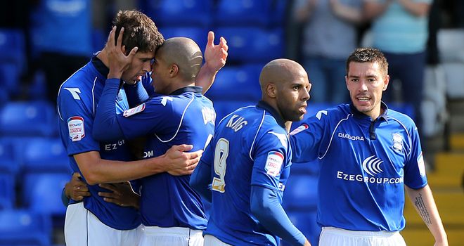 Nikola Zigic: On target late on for Birmingham in draw with Burnley