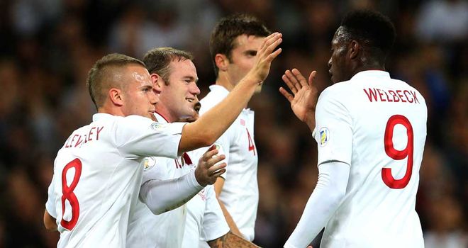 Danny Welbeck and Wayne Rooney: Strike partners for club and country