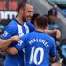 Ivan Ramis put Wigan 1-0 up against West Ham.