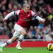 Jack Wilshere started his first competitive Arsenal match in more than a year.