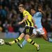 Marco Reus gives Dortmund the lead at Manchester City