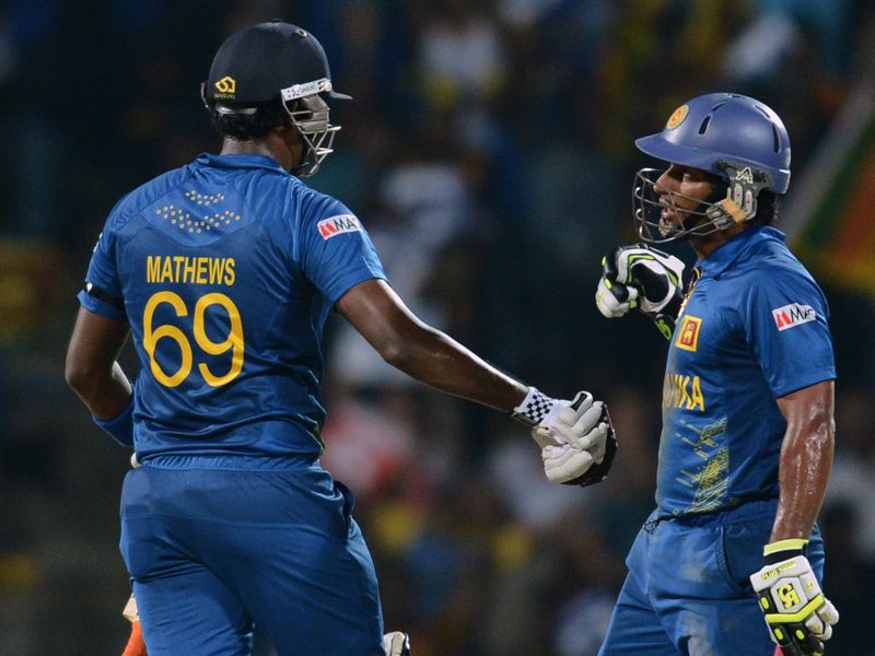 Angelo Mathews and Jeevan Mendis scored 52 runs in five overs together...