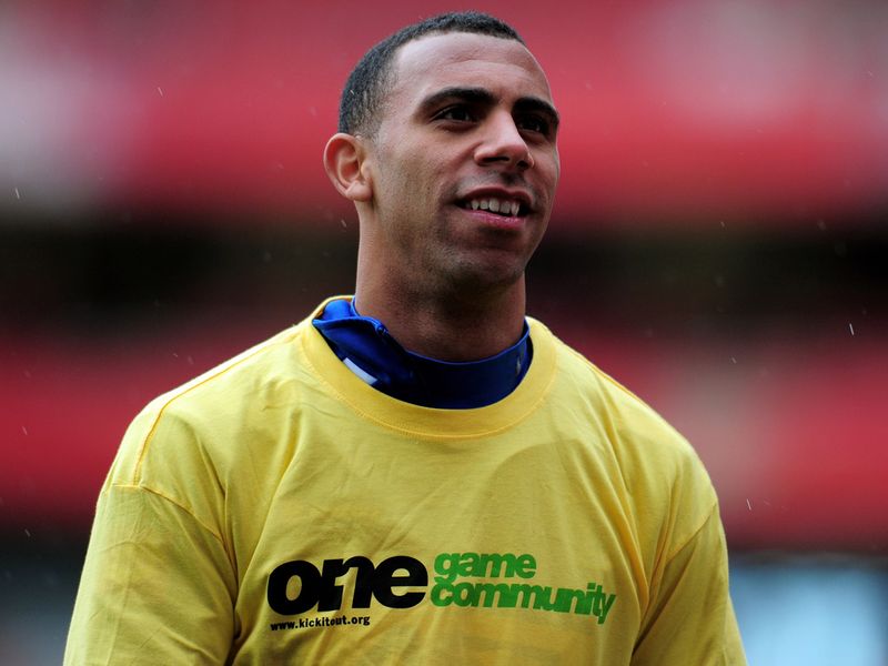 Anton Ferdinand took part in Saturday's anti-racism initiative by wearing a Kick It Out T-shirt before QPR's clash at Arsenal.