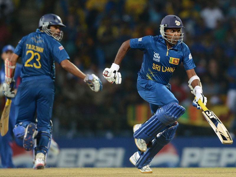 ...so he and Mahela Jayawardene put on 35 together...