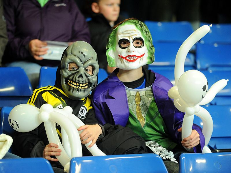 These Chelsea fans were given a scare on Halloween when...
