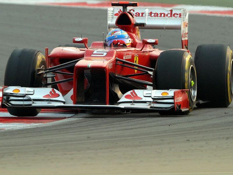 Fernando Alonso could not live with the pace of Vettel