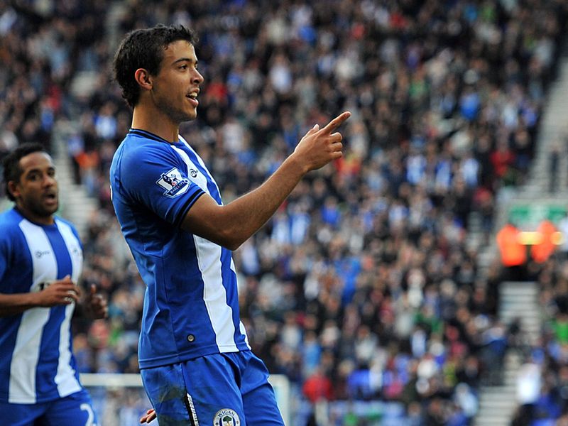 The Latics are back in front on 23 minutes, Arouna Kone picks out Franco Di Santo, who makes no mistake.