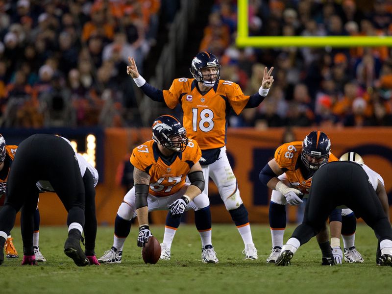 Peyton Manning was firmly in the groove as the Broncos cruised past the Saints