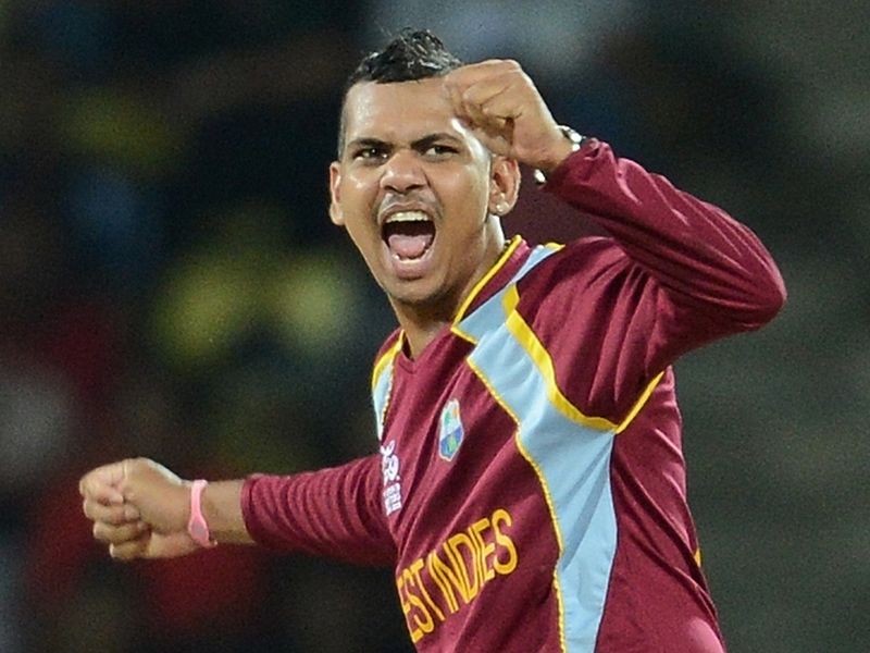 Sunil Narine took three wickets as the game went into a Super Over.