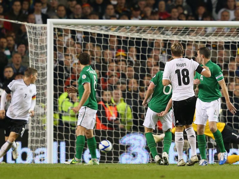 Toni Kroos fires home fifth at Aviva Stadium