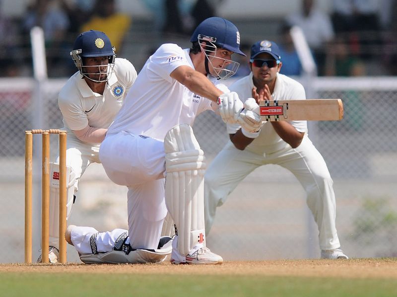Some superb shot selection took Cook to an unbeaten half-century.