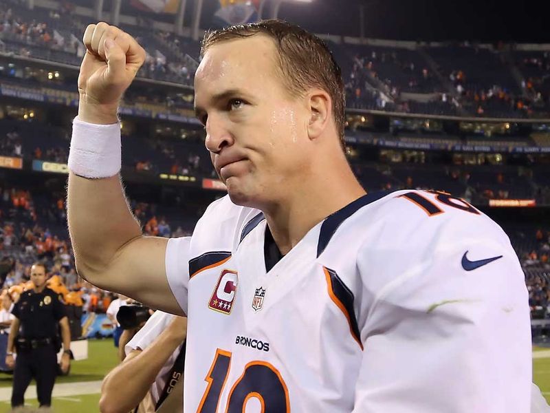 Peyton Manning's return made the headlines Stateside