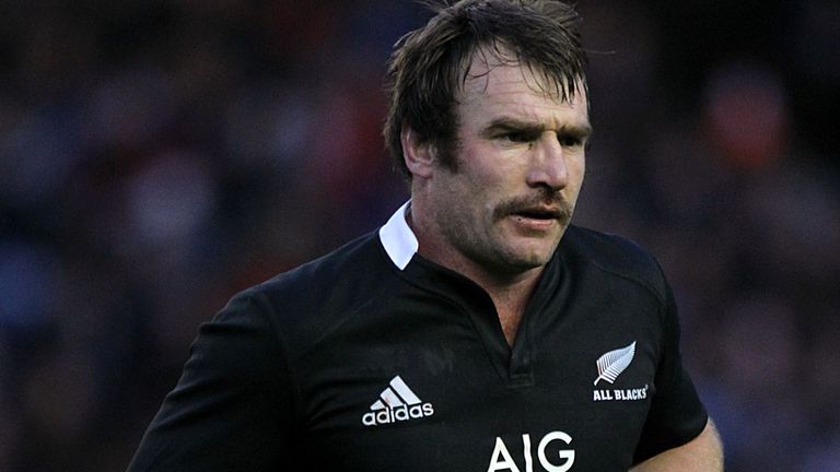 Andrew Hore: struck Wales' Bradley Davies