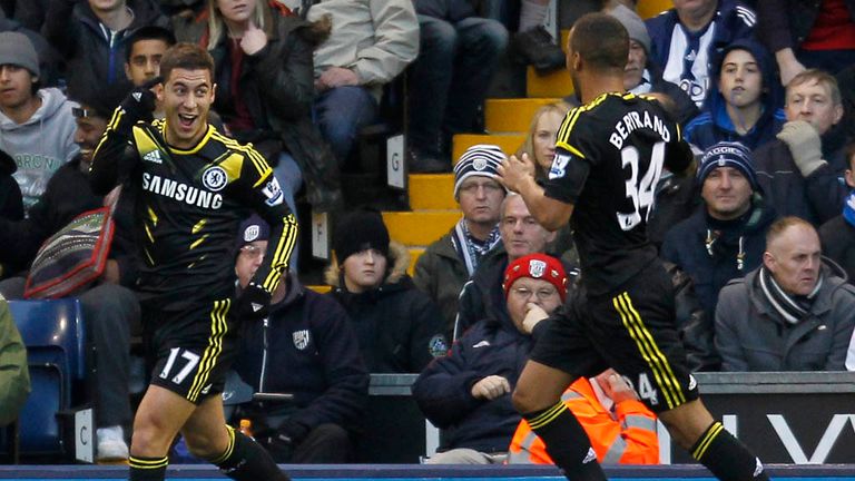 Eden Hazard: Has fallen away since his impressive start to his Chelsea career