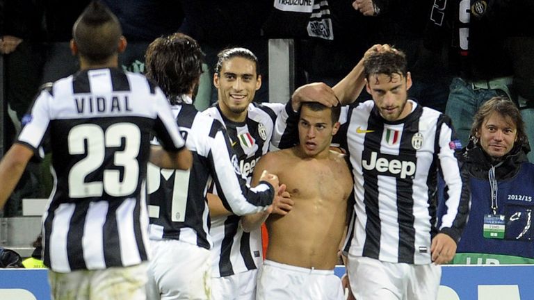 Sebastian Giovinco: Found the net for beaten Juventus