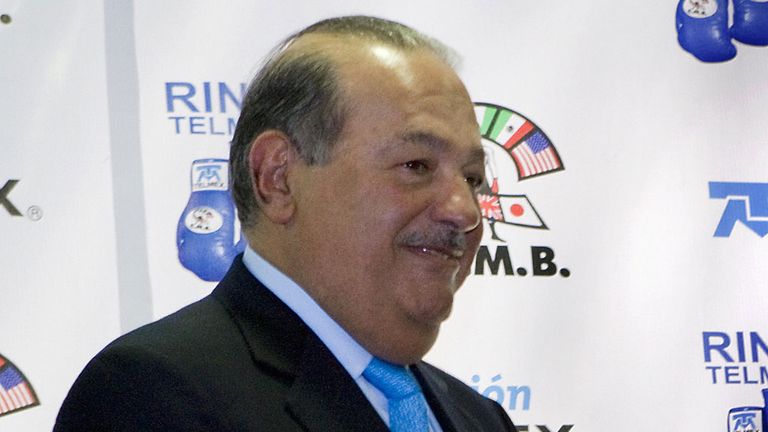 Carlos Slim: Invests in troubled Spanish club Oviedo