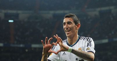 Angel di Maria: Netted twice on Sunday night
