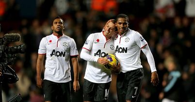 Hernandez: Celebrates with Valencia