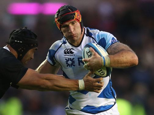 Alasdair Strokosch: Calf injury