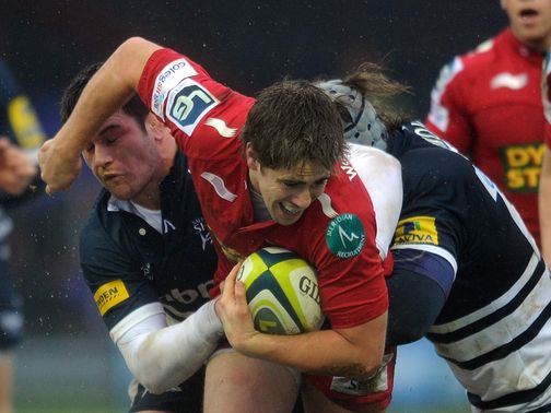 Aled Thomas: Kicked all of Scarlets' points
