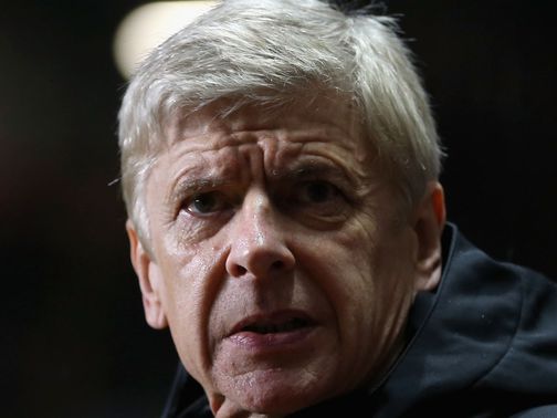 Arsene Wenger watched his side draw at Villa Park