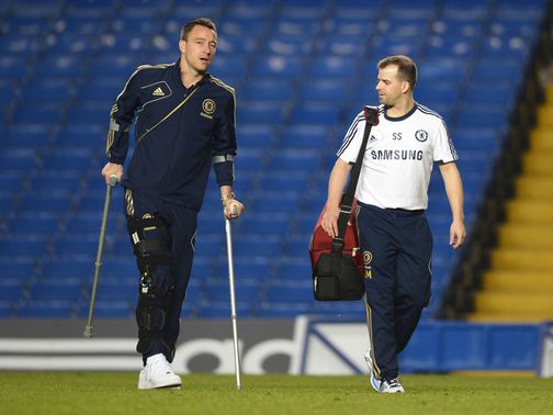 John Terry: Set for scan today