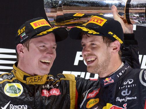 Raikkonen and Vettel stole the F1 show at the Abu Dhabi Grand Prix&nbsp;