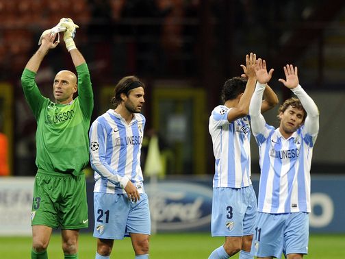 Malaga: First team to progress to knockout stages