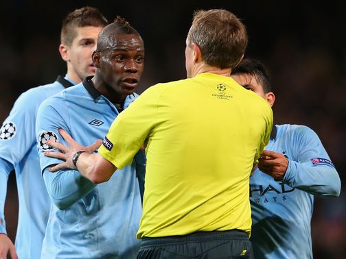 Mario Balotelli: Has full backing from Mancini