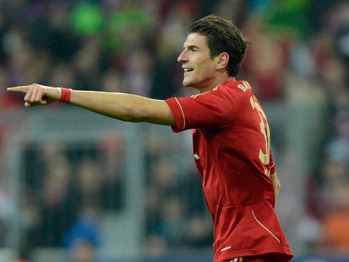 Mario Gomez: Played his first league game of the season on Saturday