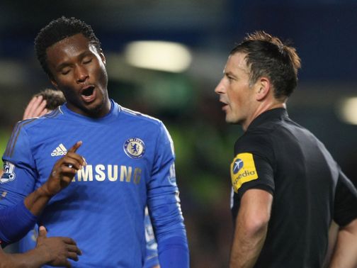 Mikel: Charged with misconduct
