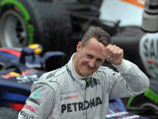 Schumacher: Lured back to action in 2010