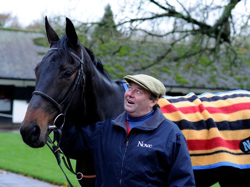 Nicky Henderson with poster boy Sprinter Sacre