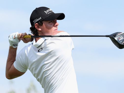 McIlroy: Holds a share of the lead