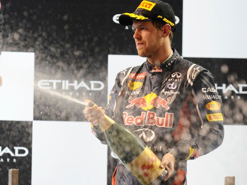 Sebastian Vettel: Happy to finish third