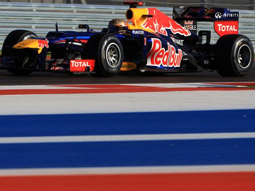 Sebastian Vettel: Set the early pace in Texas