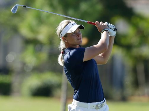 Suzann Pettersen: Signed for a 66 in Florida