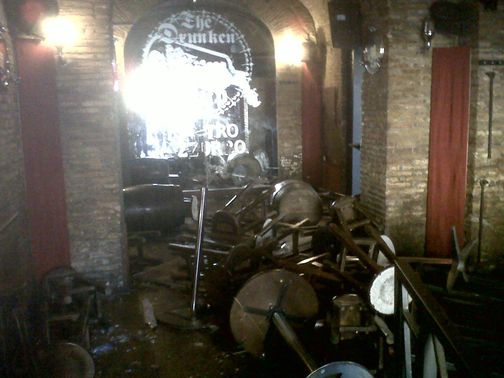 The Drunken Ship on Thursday morning